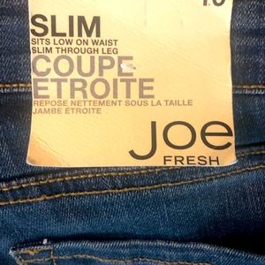 Joe Fresh womens jeans boot cut stretchy NWT